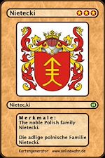 Télécharger le livre :  The noble Polish family Nietecki. Die adlige polnische Familie Nietecki.