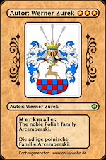 Télécharger le livre :  The Polish noble family Arcemberski. Die adlige polnische Familie Arcemberski.