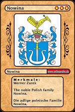 Télécharger le livre :  The noble Polish family Nowina. Die adlige polnische Familie Nowina.