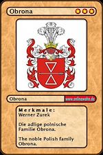 Télécharger le livre :  The noble Polish family Obrona. Die adlige polnische Familie Obrona.