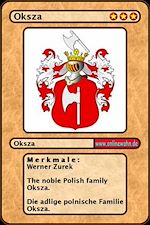 Télécharger le livre :  The noble Polish family Oksza. Die adlige polnische Familie Oksza.