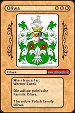 Télécharger le livre :  Die adlige polnische Familie Oliwa. The noble Polish family Oliwa.