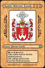 Télécharger le livre :  The noble Polish family Andronowski. Die adlige polnische Familie Andronowski.