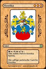 Télécharger le livre :  The noble Polish Kostka family. Die adlige polnische Familie Kostka.
