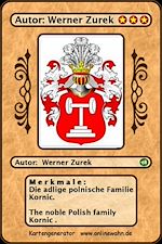 Télécharger le livre :  Die adlige polnische Familie Kornic. The noble Polish family Kornic .