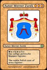 Télécharger le livre :  Das adlige polnische Wappen Oginiec. The noble Polish coat of arms Oginiec .