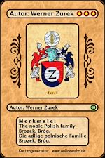 Télécharger le livre :  The noble Polish family Brozek, Bróg. Die adlige polnische Familie Brozek, Bróg.