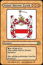 Télécharger le livre :  The noble Polish family Kotwicz. Die adlige polnische Familie Kotwicz.