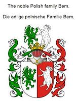 Télécharger le livre :  The noble Polish family Bem. Die adlige polnische Familie Bem.
