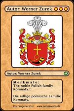 Télécharger le livre :  The noble Polish family Komnaty. Die adlige polnische Familie Komnaty.