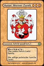 Télécharger le livre :  The noble Polish Lacki family. Die adlige polnische Familie Lacki.