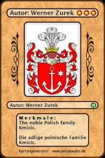 Télécharger le livre :  The noble Polish family Kmicic. Die adlige polnische Familie Kmicic.