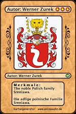 Télécharger le livre :  The noble Polish family Sreniawa. Die adlige polnische Familie Sreniawa.