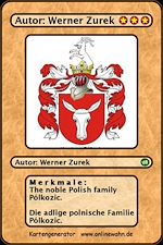 Télécharger le livre :  The noble Polish family Pólkozic. Die adlige polnische Familie Pólkozic.