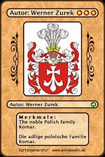 Télécharger le livre :  The noble Polish family Komar. Die adlige polnische Familie Komar.