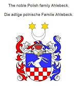 Télécharger le livre :  The noble Polish family Ahlebeck. Die adlige polnische Familie Ahlebeck.