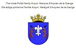 Download this eBook The noble Polish family Arquin. Marquis d'Arquien de la Grange. Die adlige polnische Familie Arquin. Markgraf d'Arquien de la Grange.