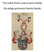 Télécharger le livre :  The noble Polish coat of arms Nostitz. Die adlige polnische Familie Nostitz.