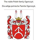 Télécharger le livre :  The noble Polish family Ogonczyk. Die adlige polnische Familie Ogonczyk.