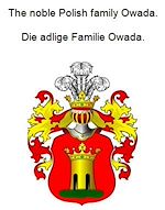 Télécharger le livre :  The noble Polish family Owada. Die adlige Familie Owada.