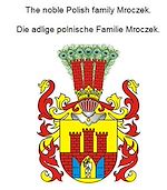 Télécharger le livre :  The noble Polish family Mroczek. Die adlige polnische Familie Mroczek.