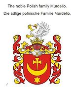 Télécharger le livre :  The noble Polish family Murdelio. Die adlige polnische Familie Murdelio.