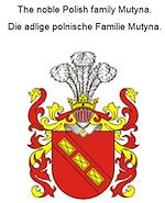Télécharger le livre :  The noble Polish family Mutyna. Die adlige polnische Familie Mutyna.