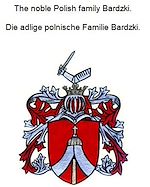 Télécharger le livre :  The noble Polish family Bardzki. Die adlige polnische Familie Bardzki.