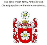 Télécharger le livre :  The noble Polish family Ambroziewicz. Die adlige polnische Familie Ambroziewicz.