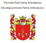 Télécharger le livre :  The noble Polish family Ambrozewicz. Die adlige polnische Familie Ambrozewicz.