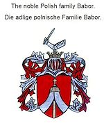 Télécharger le livre :  The noble Polish family Babor. Die adlige polnische Familie Babor.