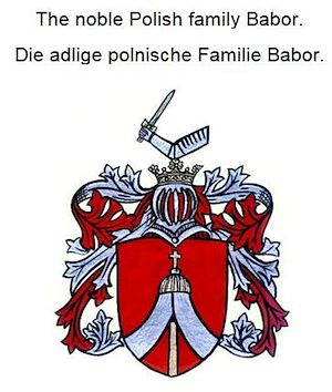 Téléchargez le livre :  The noble Polish family Babor. Die adlige polnische Familie Babor.