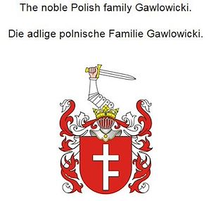 Téléchargez le livre :  The noble Polish family Gawlowicki. Die adlige polnische Familie Gawlowicki.