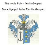 Télécharger le livre :  The noble Polish family Geppert. Die adlige polnische Familie Geppert.
