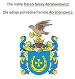 Télécharger le livre :  The noble Polish family Abrahamowicz. Die adlige polnische Familie Abrahamowicz.