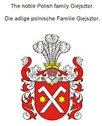 Télécharger le livre :  The noble Polish family Giejsztor. Die adlige polnische Familie Giejsztor.