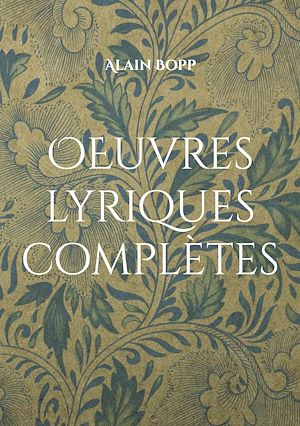 Téléchargez le livre :  OEuvres lyriques complètes