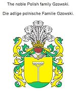 Télécharger le livre :  The noble Polish family Gzowski. Die adlige polnische Familie Gzowski.
