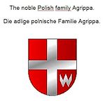 Télécharger le livre :  The noble Polish family Agrippa. Die adlige polnische Familie Agrippa.
