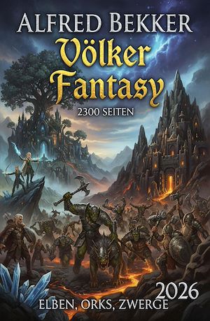 Download the eBook: Völker Fantasy 2026 – 2300 Seiten Elben, Orks, Zwerge