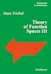 Télécharger le livre :  Theory of Function Spaces III