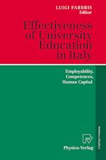 Download this eBook Effectiveness of University Education in Italy