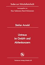 Télécharger le livre :  Untreue im GmbH- und Aktienkonzern
