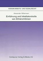 Télécharger le livre :  Einführung und Inhaltskontrolle von Ethikrichtlinien