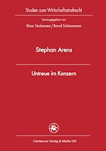 Télécharger le livre :  Untreue im Konzern