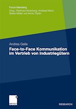 Download this eBook Face-to-Face Kommunikation im Vertrieb von Industriegütern