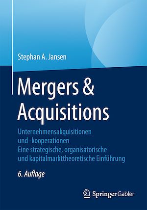 Téléchargez le livre :  Mergers & Acquisitions
