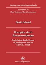 Télécharger le livre :  Korruption durch Bonuszuwendungen