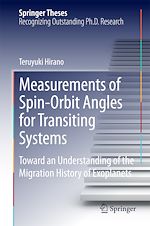 Télécharger le livre :  Measurements of Spin-Orbit Angles for Transiting Systems