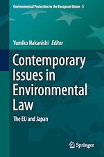 Télécharger le livre :  Contemporary Issues in Environmental Law